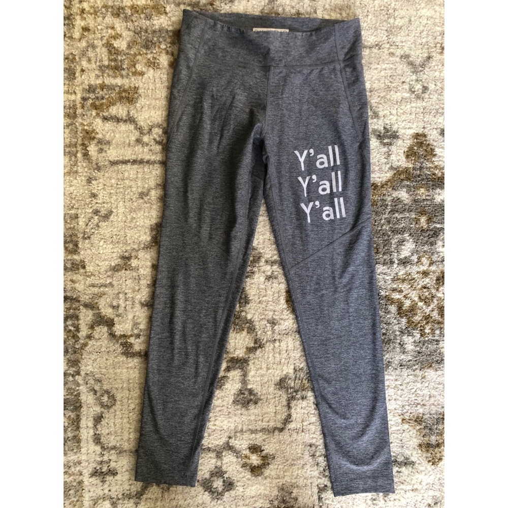 RARE Outdoor Voices Textured Compression Leggings